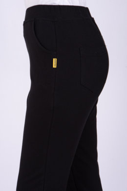 Tepláky Bortex  02 - čierne -  VYROBENÉ NA SLOVENSKU