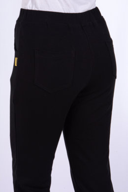 Tepláky Bortex  02 - čierne -  VYROBENÉ NA SLOVENSKU