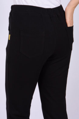 Tepláky Bortex  02 - čierne -  VYROBENÉ NA SLOVENSKU