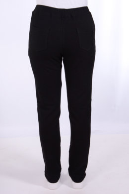 Tepláky Bortex  02 - čierne -  VYROBENÉ NA SLOVENSKU