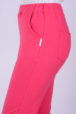 Tepláky Bortex  02 - cyklaménové -  VYROBENÉ NA SLOVENSKU