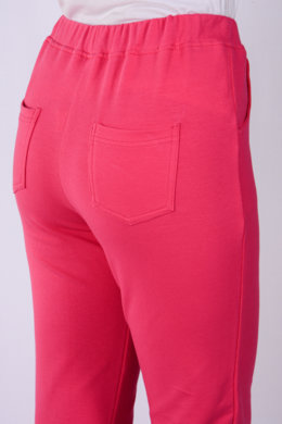 Tepláky Bortex  02 - cyklaménové -  VYROBENÉ NA SLOVENSKU