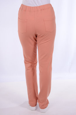 Tepláky Bortex  02 - marhuľové -  VYROBENÉ NA SLOVENSKU