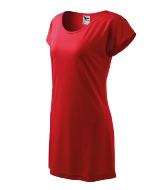 Tričko / Šaty LOVE - MALFINI - červená