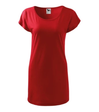Tričko / Šaty LOVE - MALFINI - červená