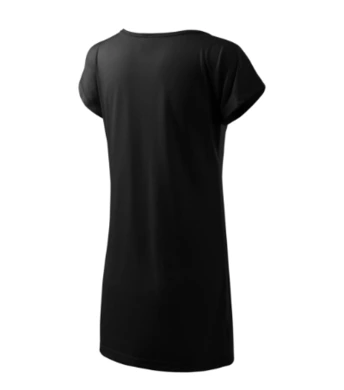 Tričko / Šaty LOVE - MALFINI - čierne