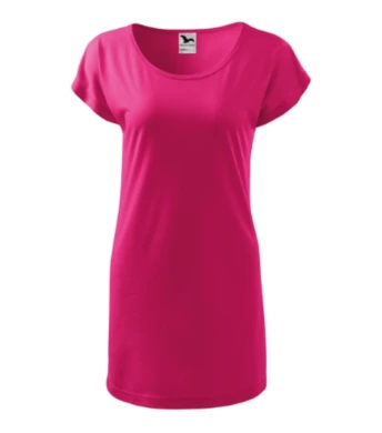 Tričko / Šaty LOVE - MALFINI - purpurová