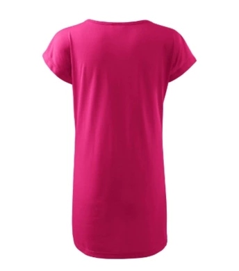 Tričko / Šaty LOVE - MALFINI - purpurová