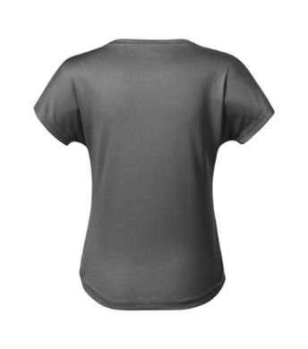 Tričko dámske - MALFINI - CHANCE (čierny melír)