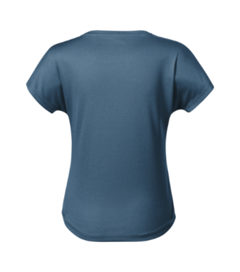 Tričko dámske - MALFINI - CHANCE (tmavý denim melír)