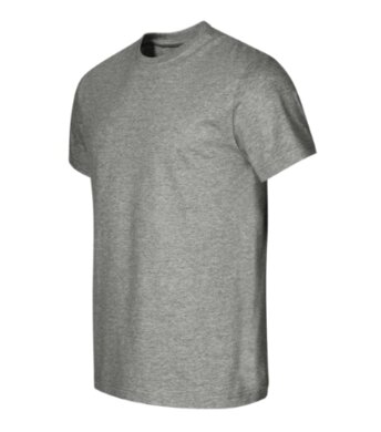 Tričko  pánske  EDGE - 3XL -  MALFINI - tmavosivý melír