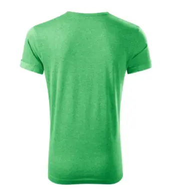 Tričko pánske - MALFINI - FUSION - zelený melír