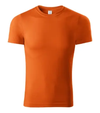 Tričko unisex - MALFINI - PAINT - oranžové