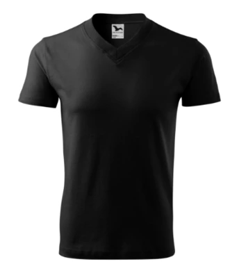 Tričko pánske V-NECK - MALFINI (čierne)