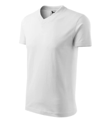 Tričko pánske V-NECK - MALFINI (biele 3XL)