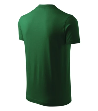 Tričko pánske V-NECK - MALFINI (fľaškovozelená 3XL)