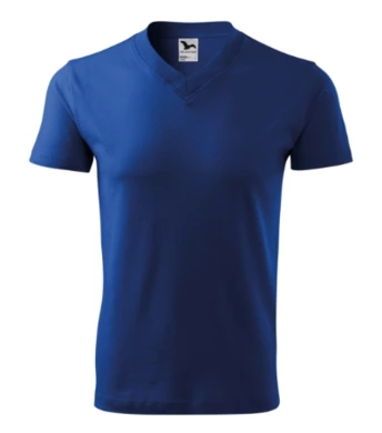Tričko pánske V-NECK - MALFINI (kráľovská modrá 3XL)