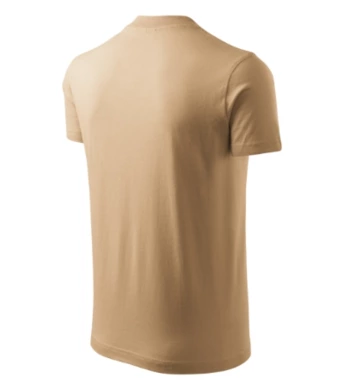 Tričko pánske V-NECK - MALFINI (piesková 3XL)