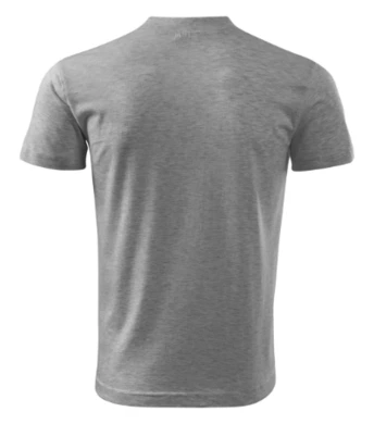 Tričko pánske V-NECK - MALFINI (tmavosivý melír)