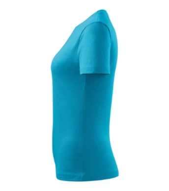 Tričko dámske BASIC - MALFINI - tyrkysová