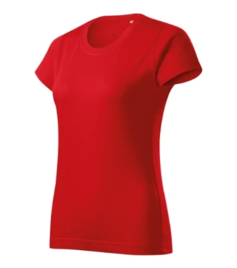 Tričko dámske BASIC FREE - MALFINI - červené