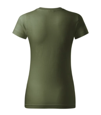 Tričko dámske BASIC FREE - MALFINI - khaki