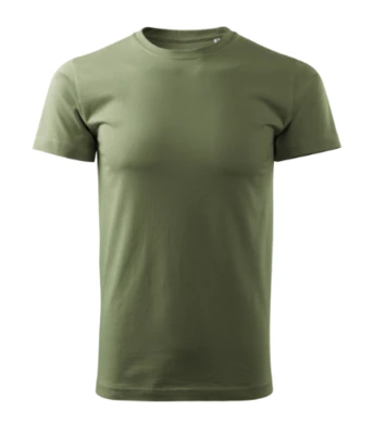 Tričko pánske BASIC FREE - MALFINI - khaki