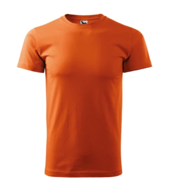 Pánske tričko BASIC - MALFINI - veľkosť 5XL (oranžová)