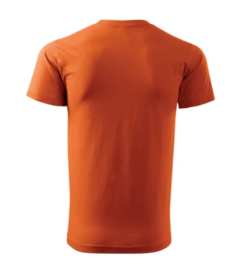 Pánske tričko BASIC - MALFINI - veľkosť 5XL (oranžová)