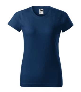 Tričko dámske BASIC - MALFINI - polnočná modrá