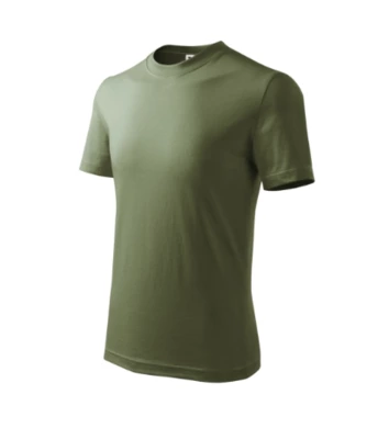 Tričko detské BASIC -  MALFINI - khaki