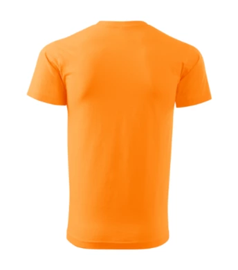 Tričko Heavy New 137 - MALFINI - unisex-mandarínková oranžová