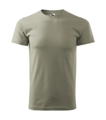 Tričko Heavy New 137- MALFINI - unisex-svetlá khaki