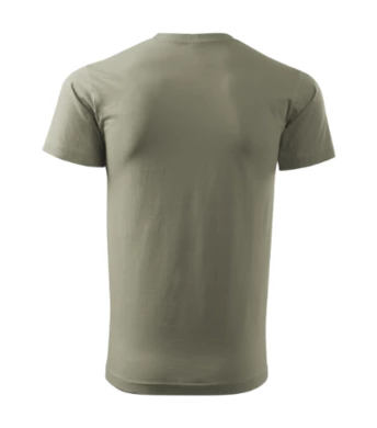 Tričko Heavy New 137- MALFINI - unisex-svetlá khaki
