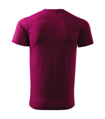 Pánske tričko BASIC - MALFINI - veľkosť 4XL (fuchsia red)