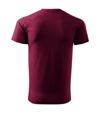 Pánske tričko BASIC - MALFINI - veľkosť 4XL (garnet)