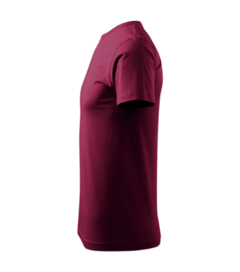Tričko pánske BASIC -  MALFINI - garnet