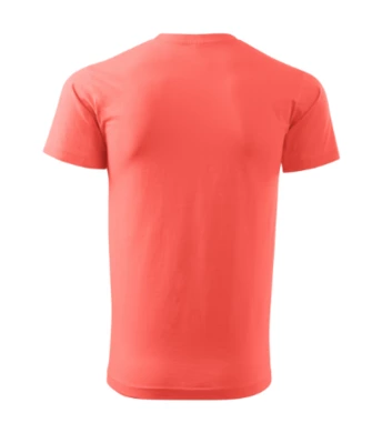 Pánske tričko BASIC - MALFINI - veľkosť 4XL (korálová)