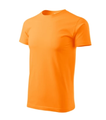Pánske tričko BASIC - MALFINI - veľkosť 3XL (mandarínková oranžová)