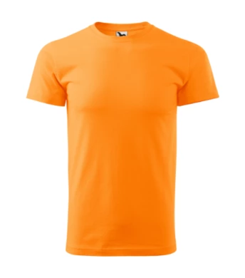 Pánske tričko BASIC - MALFINI - veľkosť 4XL (mandarínková oranžová)
