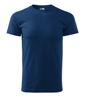 Pánske tričko BASIC - MALFINI - veľkosť 3XL (polnočná modrá)