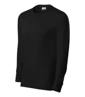 Tričko unisex - MALFINI - RESIST LS - čierne