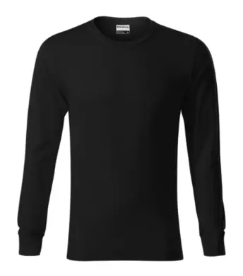 Tričko unisex - MALFINI - RESIST LS - čierne