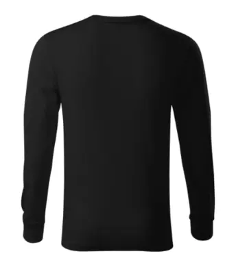 Tričko unisex - MALFINI - RESIST LS - čierne