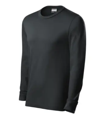 Tričko unisex - MALFINI - RESIST LS - ebony gray