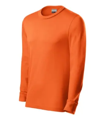 Tričko unisex - MALFINI - RESIST LS - oranžová