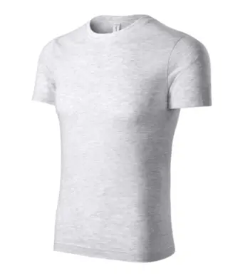 Tričko unisex - MALFINI - PEAK - svetlosivý melír