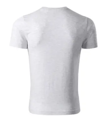 Tričko unisex - MALFINI - PEAK - svetlosivý melír