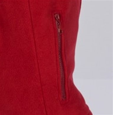 Vesta pracovná fleecová POLAR (červená) VYROBENÉ NA SLOVENSKU