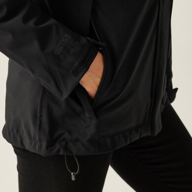 Bunda KINGSLEY STRETCH 3v1 - dámska - čierna